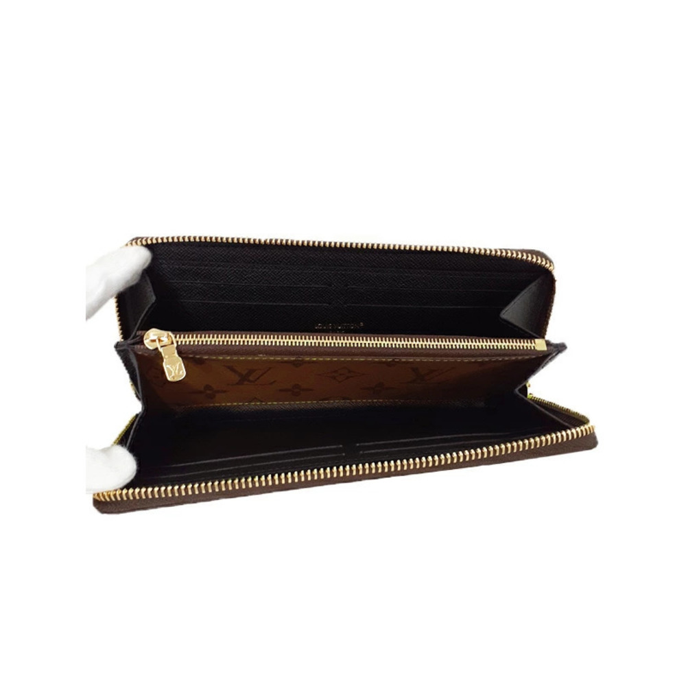 Louis Vuitton Monogram Reverse Portefeuille Clemence Round Zipper Long Wallet - Picture 3 of 5